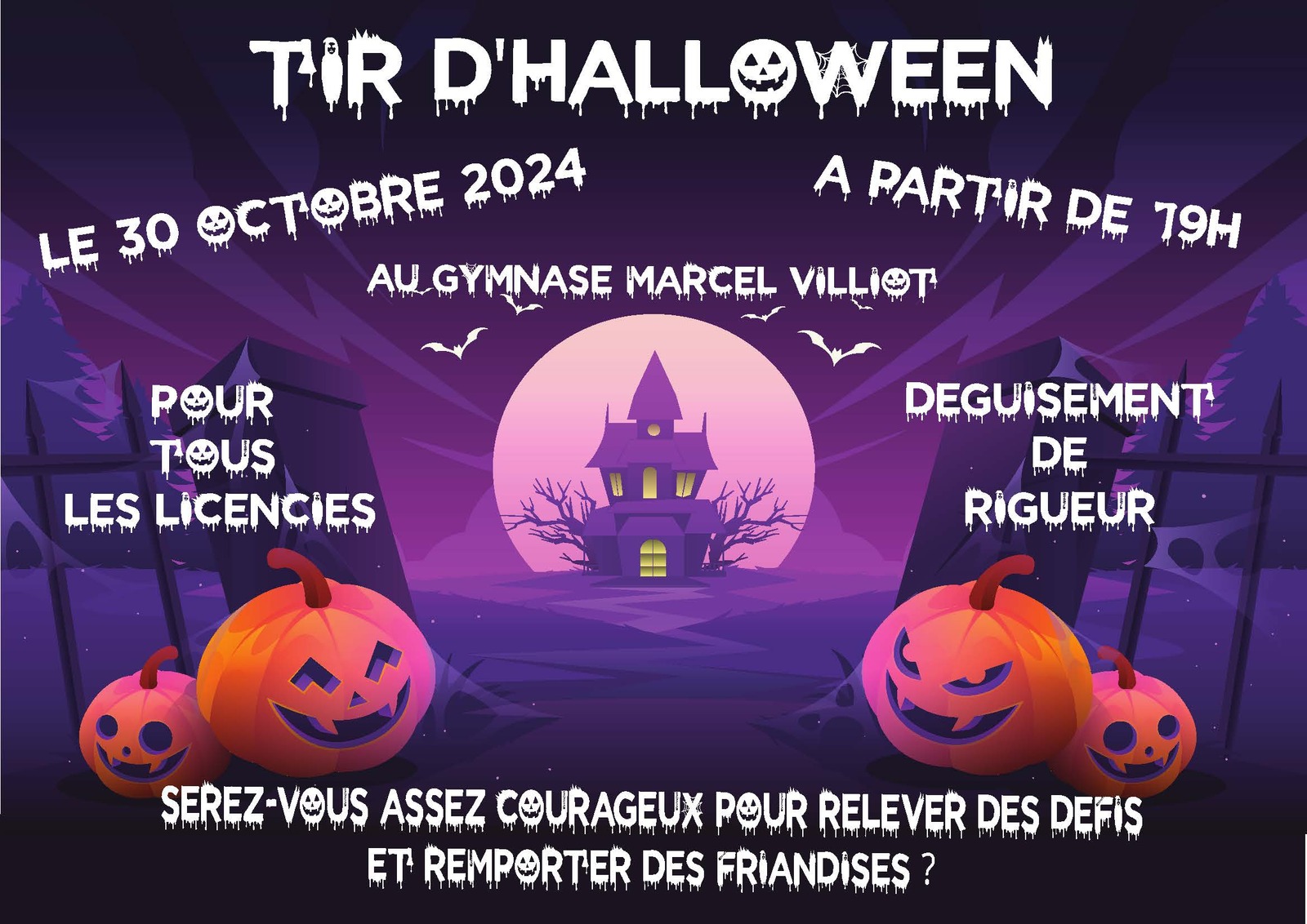 Tir d'Halloween 2024