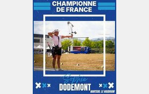 Sophie Dodemont est Championne de France en S2 Poulie 🤩👏👏