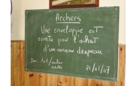 DRAPEAU DE LA COMPAGNIE