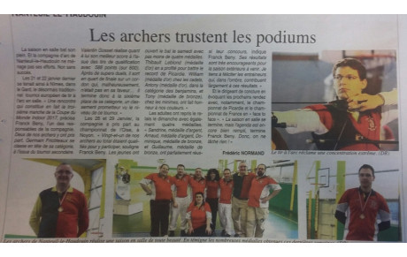 Compétitions de ces derniers jours