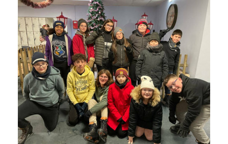 Sortie cohésion d'équipe à la patinoire de Compiègne