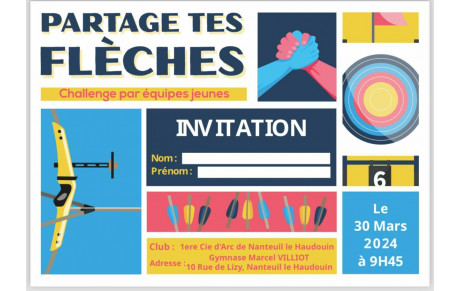 Partage tes fleches 2024