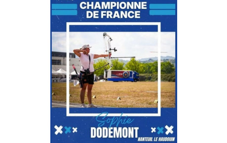 Sophie Dodemont est Championne de France en S2 Poulie 🤩👏👏